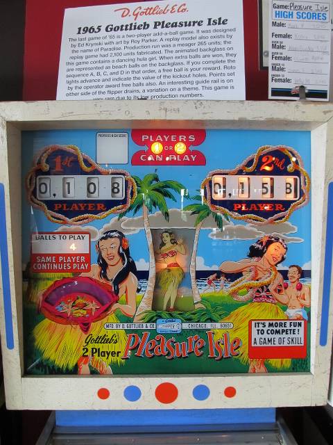 Love the Pleasure Isle!  Note that it's a two player game, one of the early ones.  