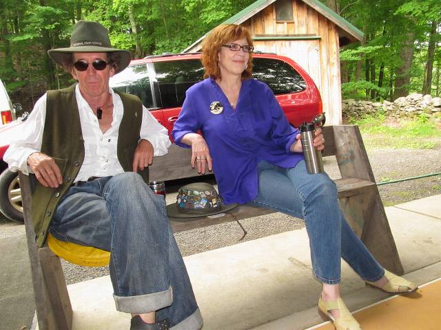 This is possibly my only picture of the Dance Ranger, with Laurel Sulfate.