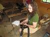 Elissa takes up  the slide guitar.  Go figure!