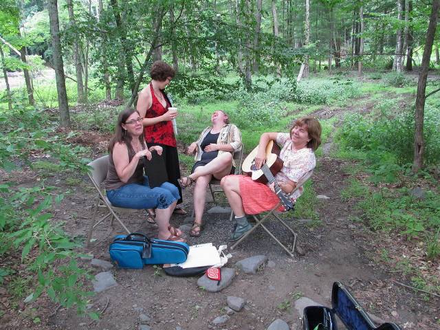 Dusty, Cindy, Vicki, and Pinki