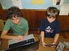 Boy, I'm so  remiss about taking pictures of the kids, sorry there aren't more!  Sam and Rainer.