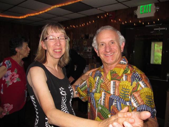 Kathy with Peter S.