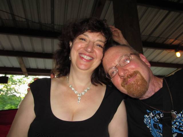 Self portrait of Jon with Anne