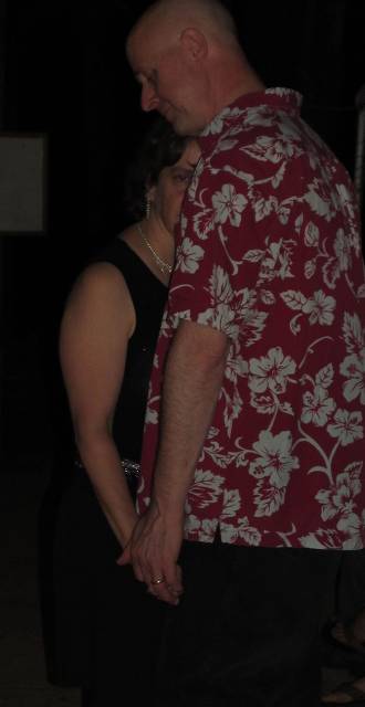 The newly weds.  Nancy and Rob.